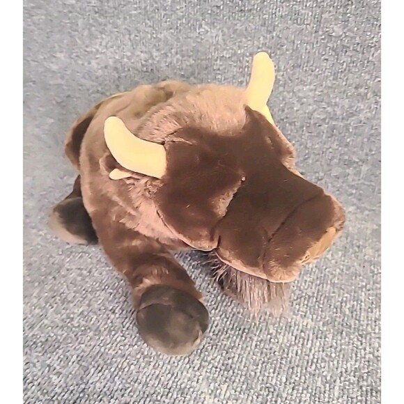 DAKIN Lou Rankin Horatio Buffalo PLUSH Brown Stuffed Animal New With Tags - Picture 2 of 8